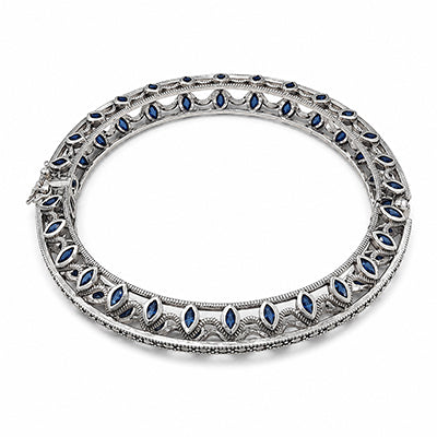 Bracelete de Prata com Marcassita - 41407