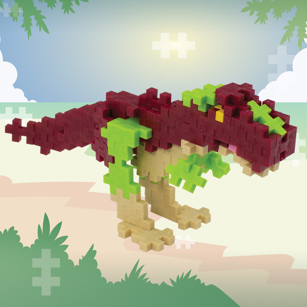 PlusPlus Tubo 100pcs T-Rex
