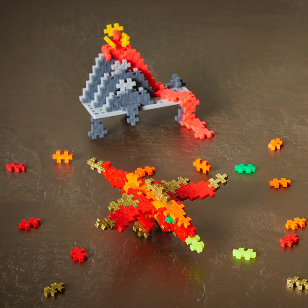 PlusPlus Tubo 100pcs Dragão