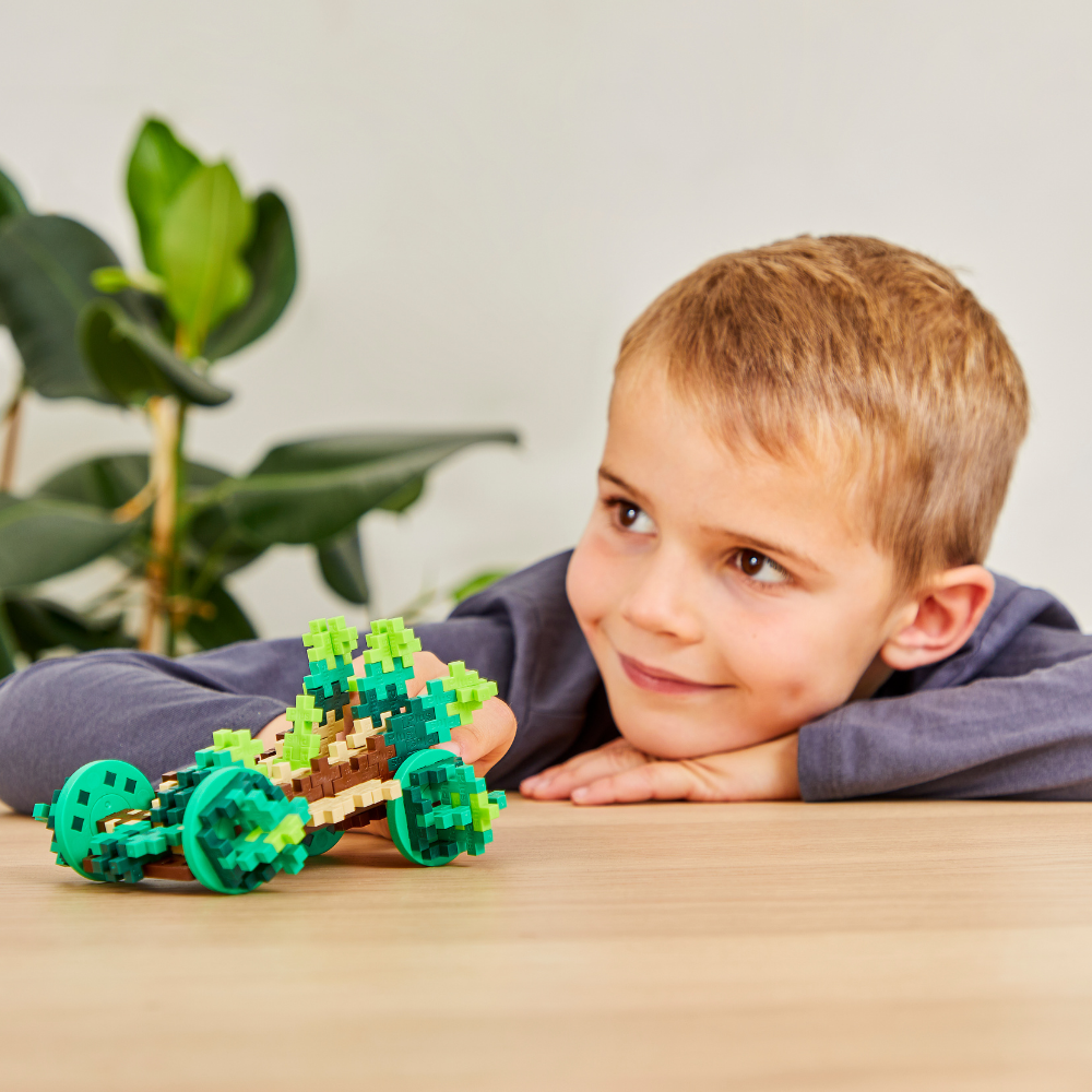 PlusPlus Tubo Go! 200pcs Cars Earth