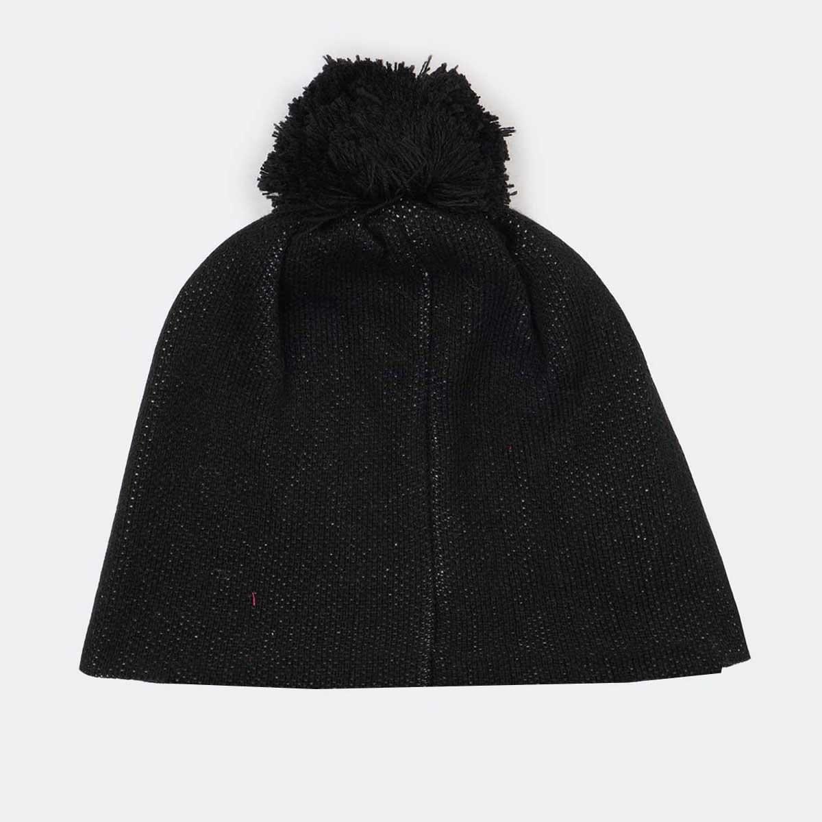 Gorro Infantil Feminino Kind Heart Preto.