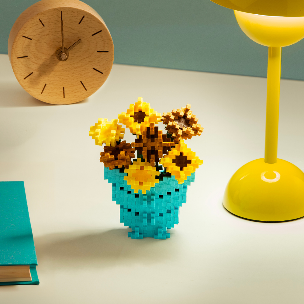 PlusPlus Inspired 350 Peças Van Gogh Girassóis
