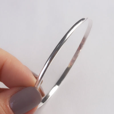 Bracelete de Prata Liso - 68293