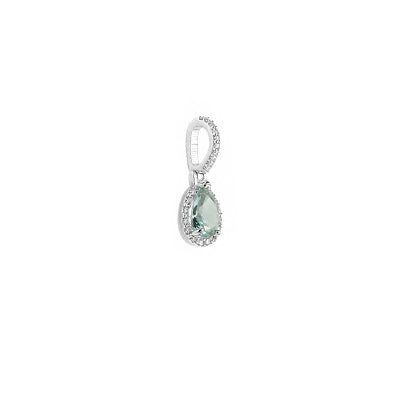 Pingente de Prata com Zircônia - 68312