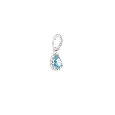 Pingente de Prata com Zircônia - 68313