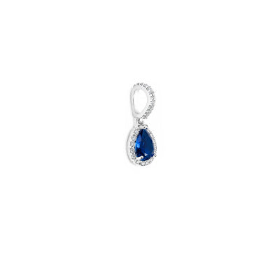 Pingente de Prata com Zircônia - 68318