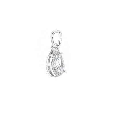 Pingente de Prata com Zircônia- 68384