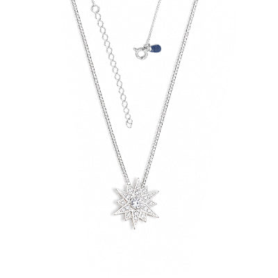 Gargantilha de Prata Estrela - 68405