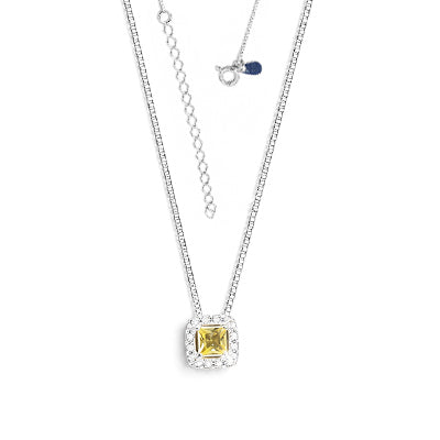 Gargantilha de Prata com Pedras - 68415
