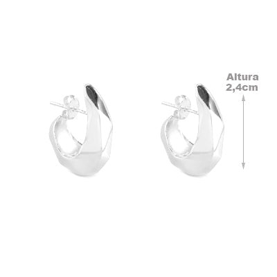 Brinco de Prata Gota - 68454