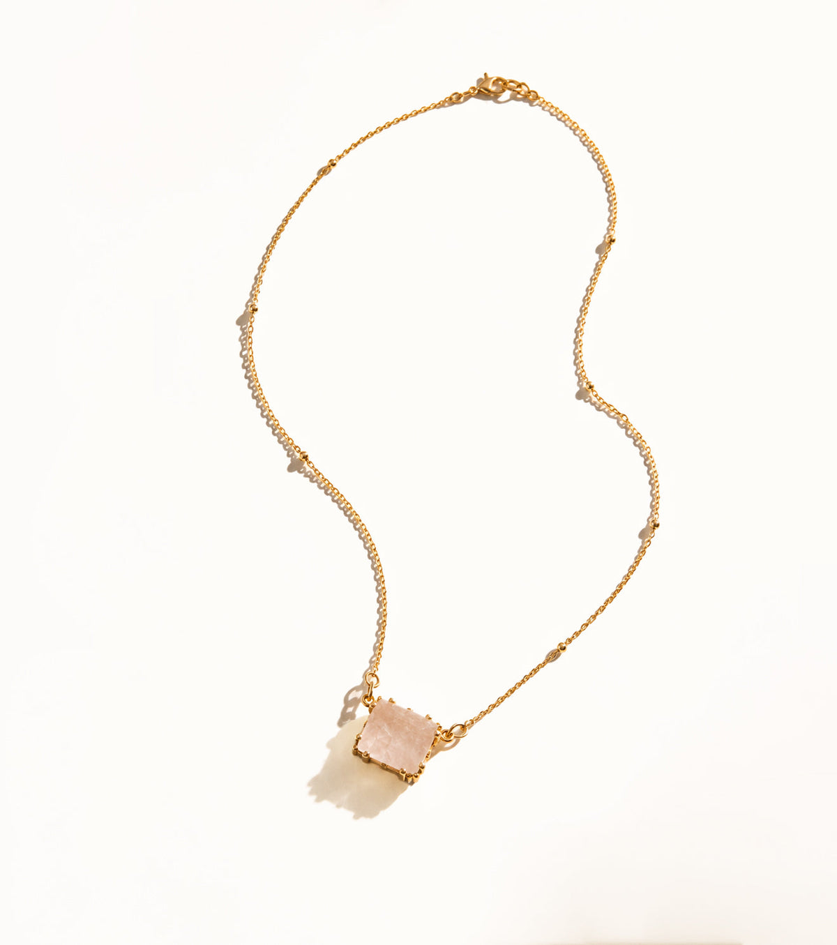 Heartstone necklace