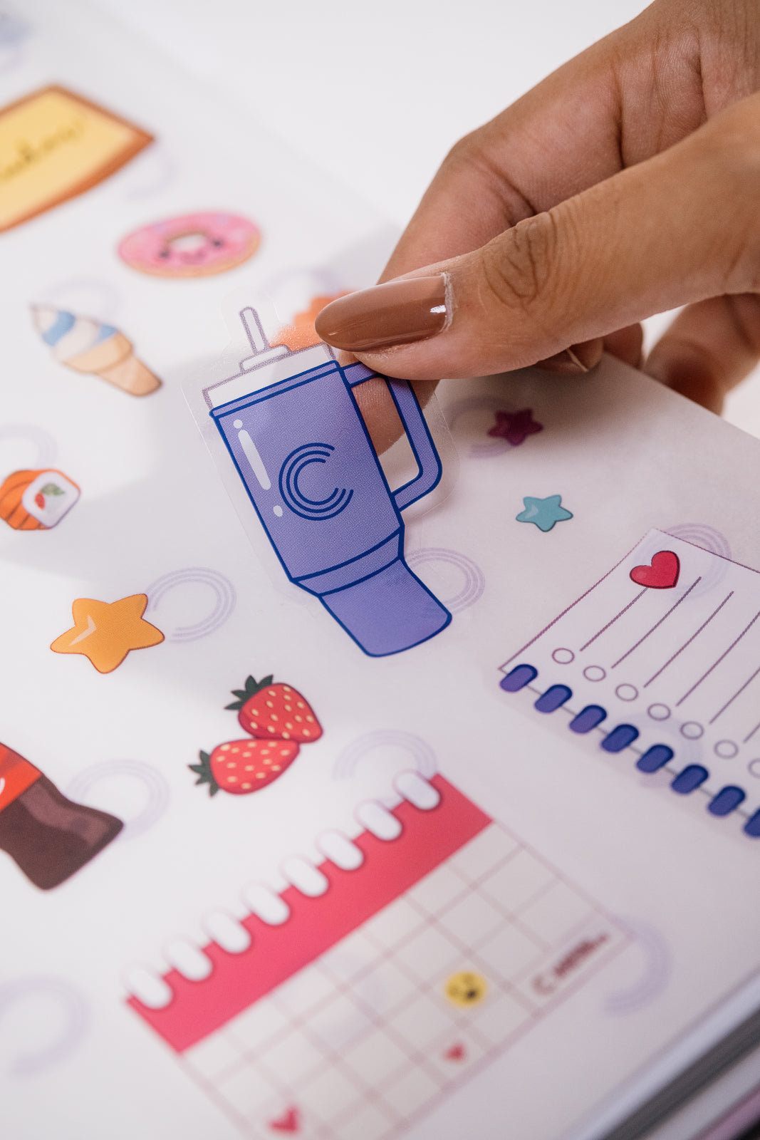 CADERNO PINK COOLER