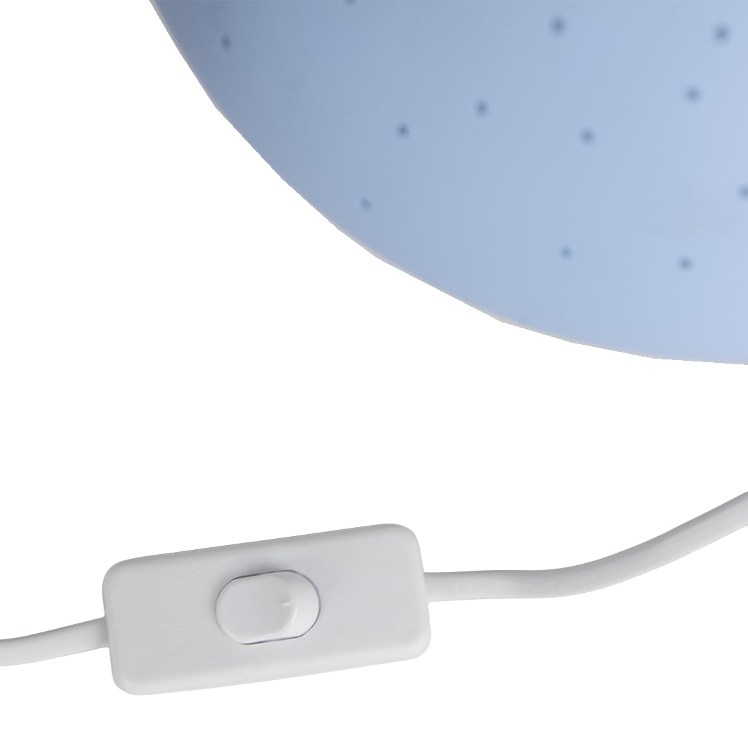 LUMINARIA COGUMELO AZUL