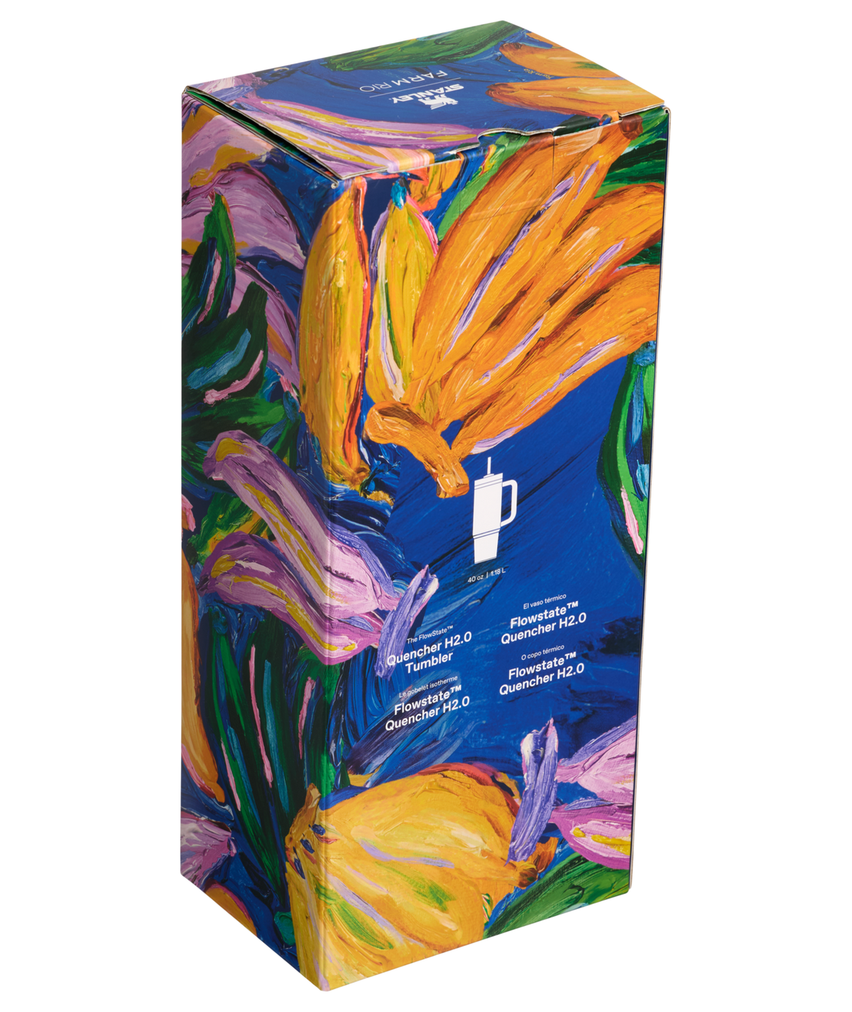 Stanley 1913 Farm Rio Copo Quencher 2.0 Painted Bananas 1.18 L