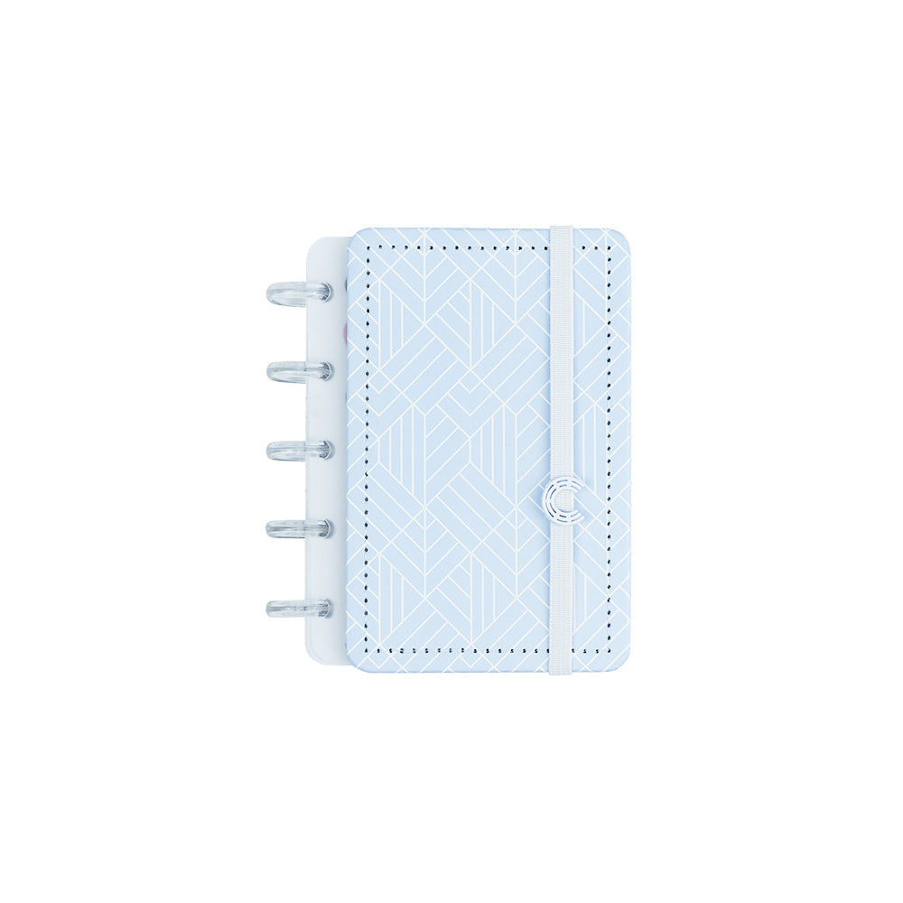 CADERNO ICE BLUE - REFIL AZUL COM LINHAS BRANCAS Caderno Inteligente ®
