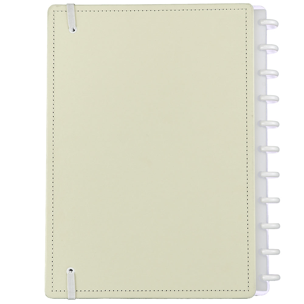 Caderno Amarelo Pastel