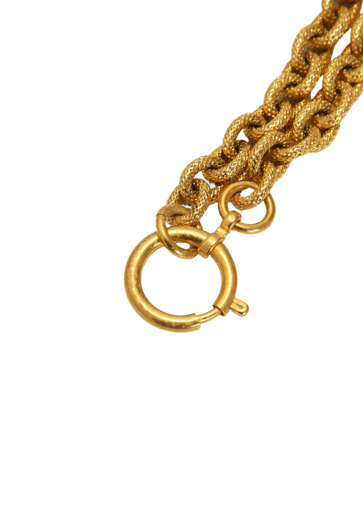 ETRUSCAN CC TASSEL CHAIN NECKLACE