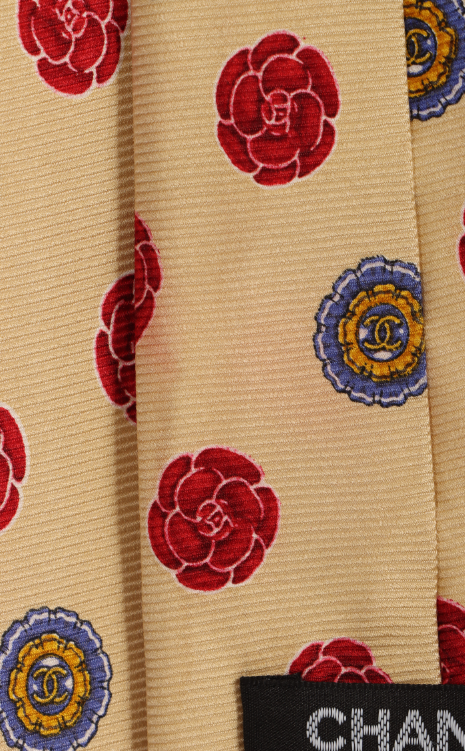 PRINTED SILK TIE