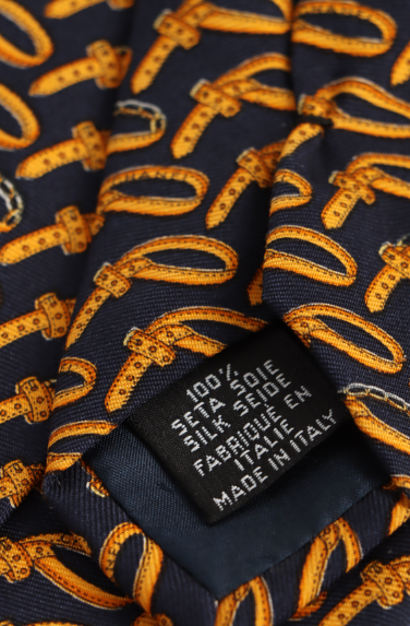 PRINTED SILK TIE