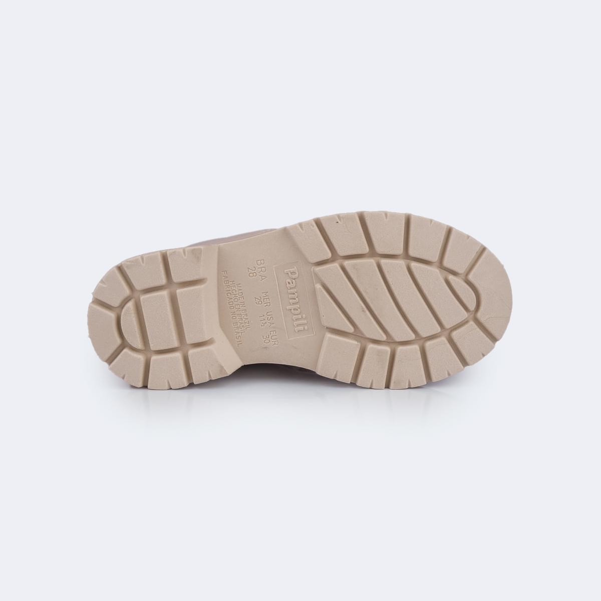 Bota Coturno Infantil Feminina Pampili Duda Nude