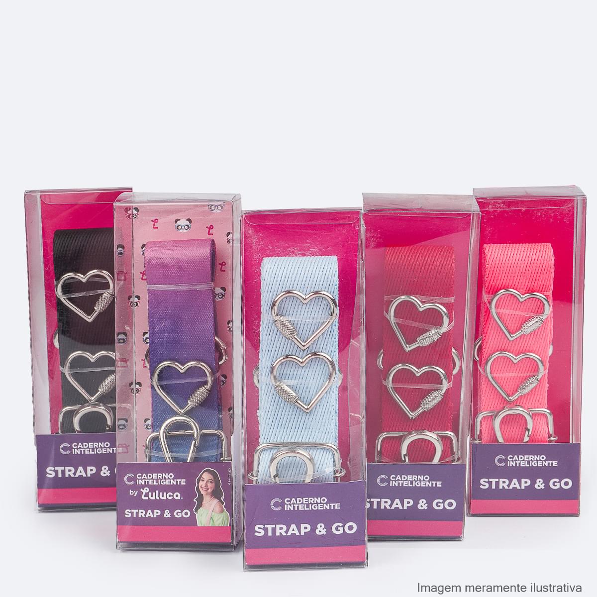 Strap & Go Caderno Inteligente Neon Pink