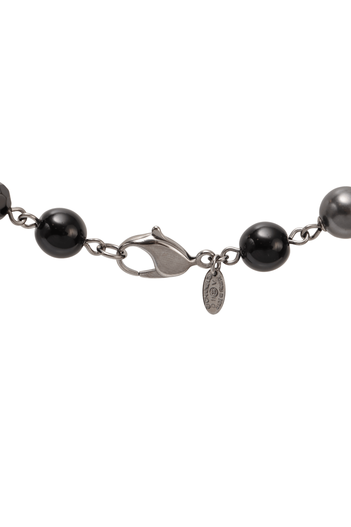 CC FAUX PEARL LONG NECKLACE