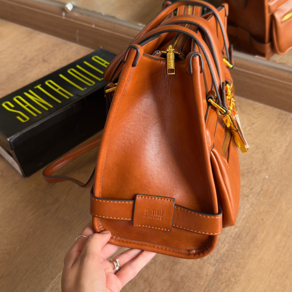 Bolsa Santa Lolla Rustica Alça de Ombro 0453.4E6C.03BD