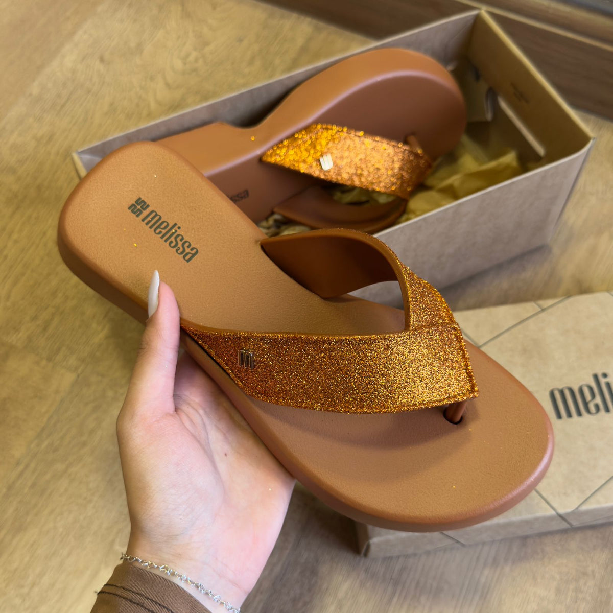 Melissa Flatform M-Lover Glitter 38065