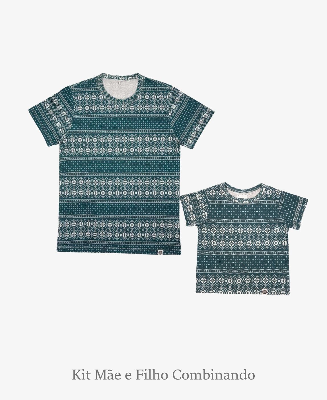 Kit Tal Mãe Tal Filho Camiseta Adulto + Camiseta Infantil | Sweater