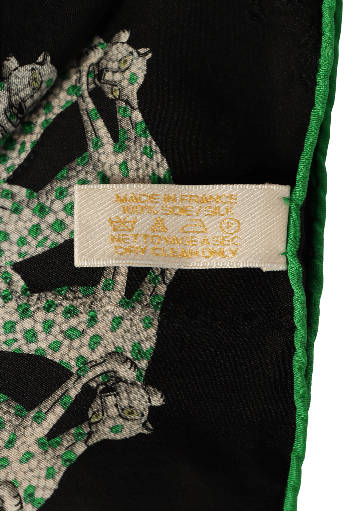 SILK PANTHERE SCARF