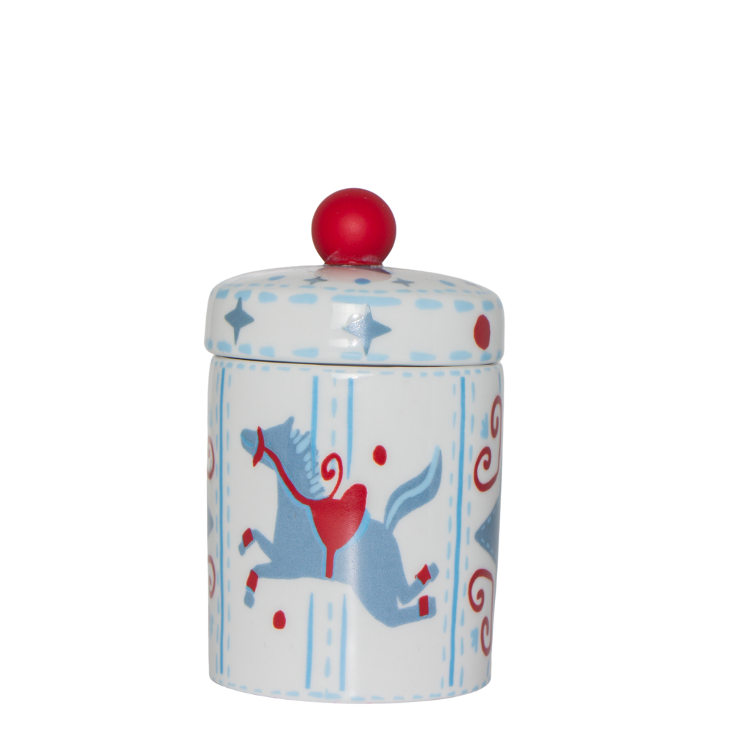 KIT HIGIENE AMEISE CARROSSEL VERMELHO E AZUL