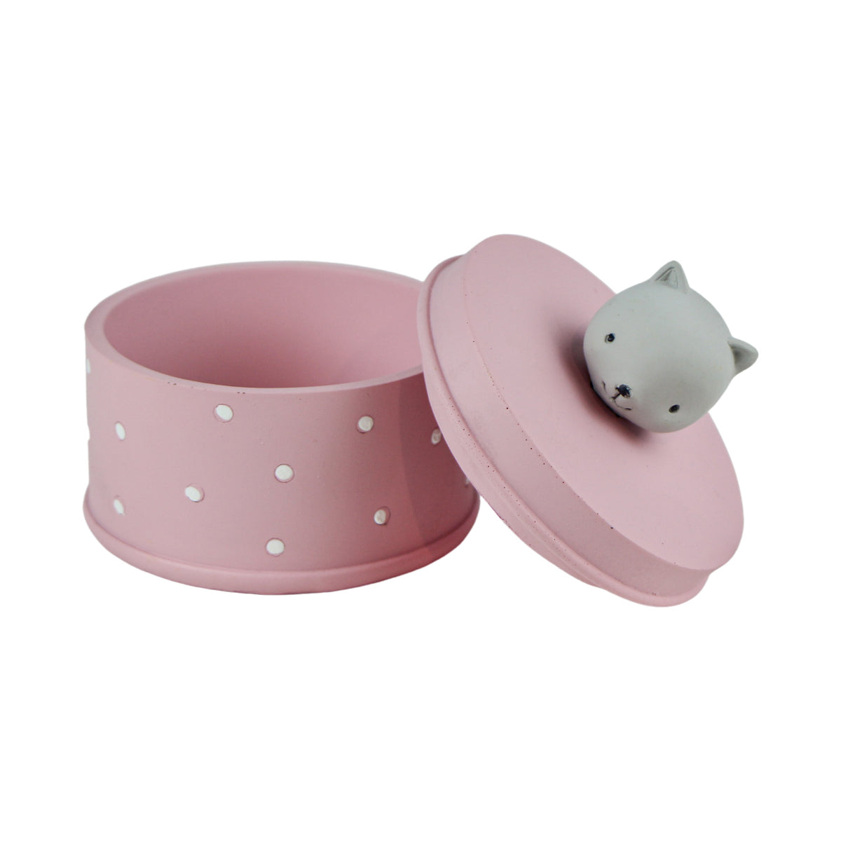 PORTA JOIA URSO ROSA