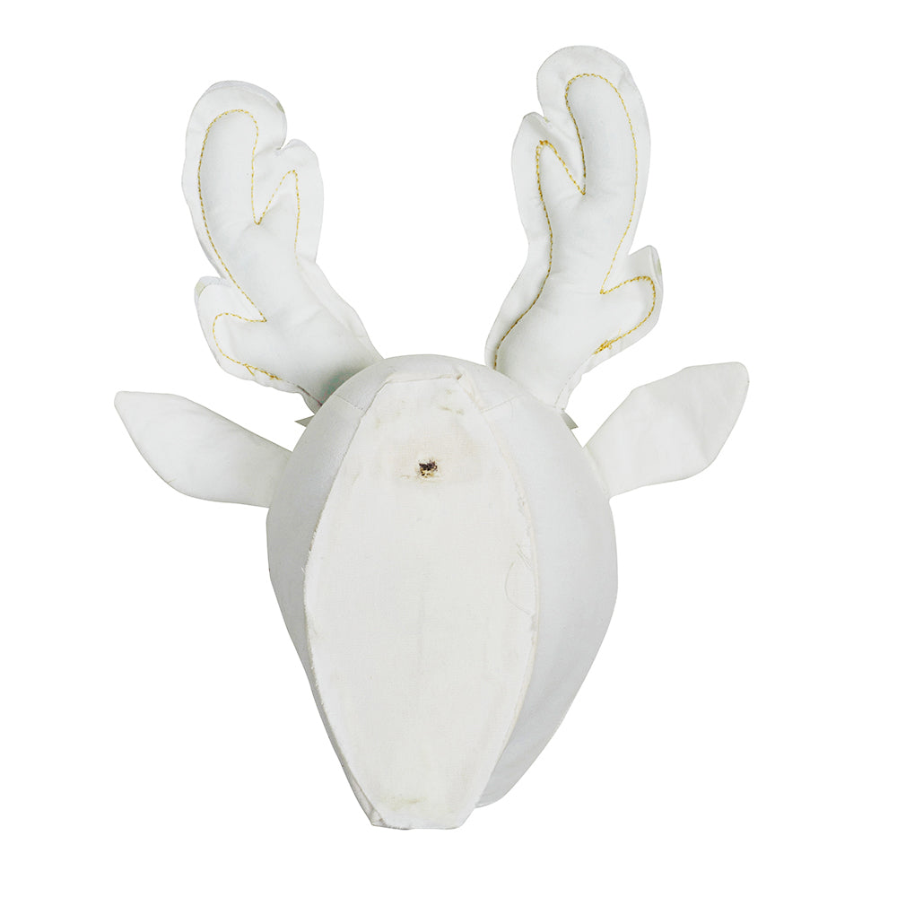 CABECA DECORATIVA ALCE COM BRILHOS