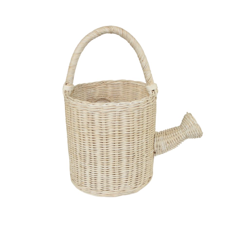 REGADOR PORTA ADORNO DE RATTAN