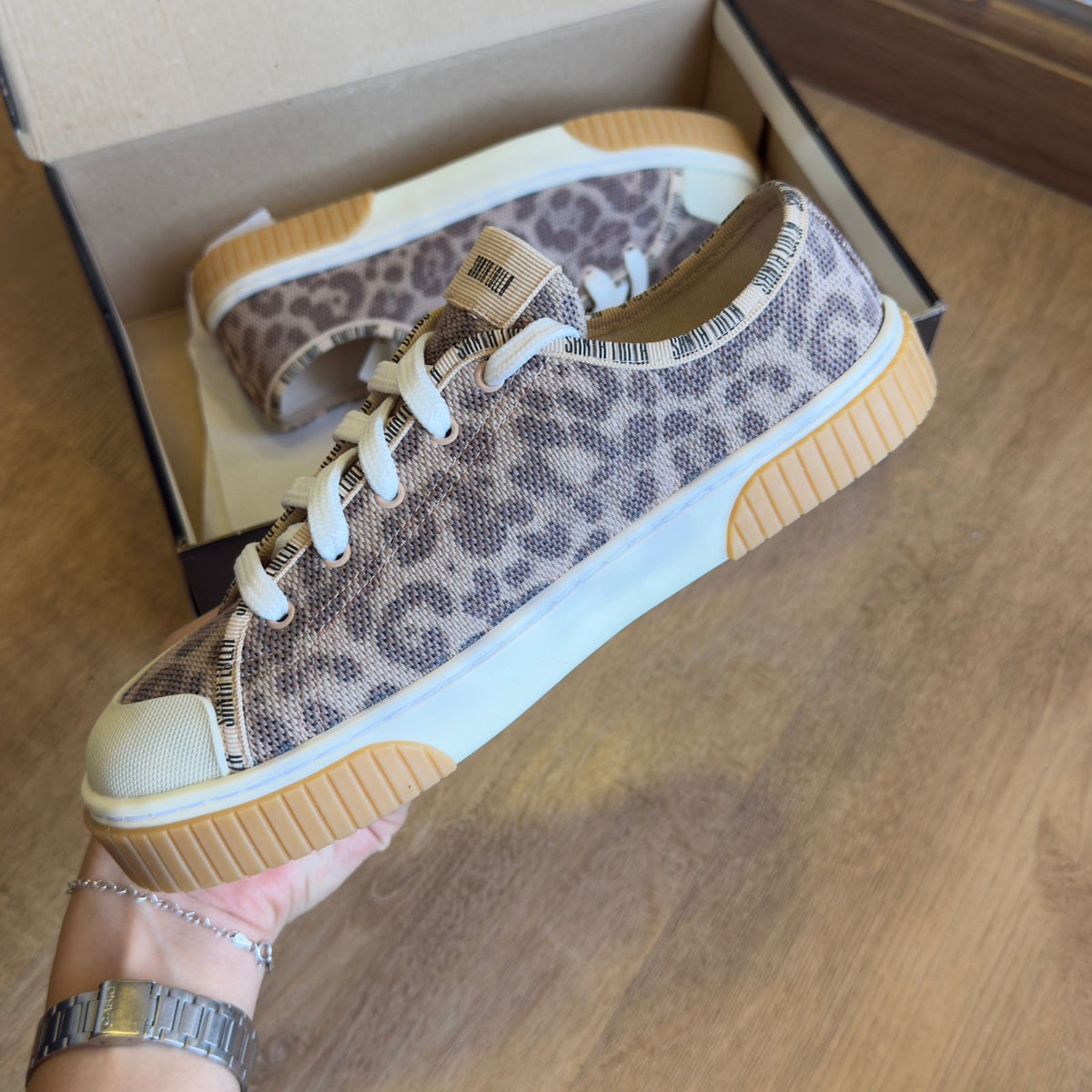 Tênis Santa Lolla Animal Print Tule 04F4.3F77