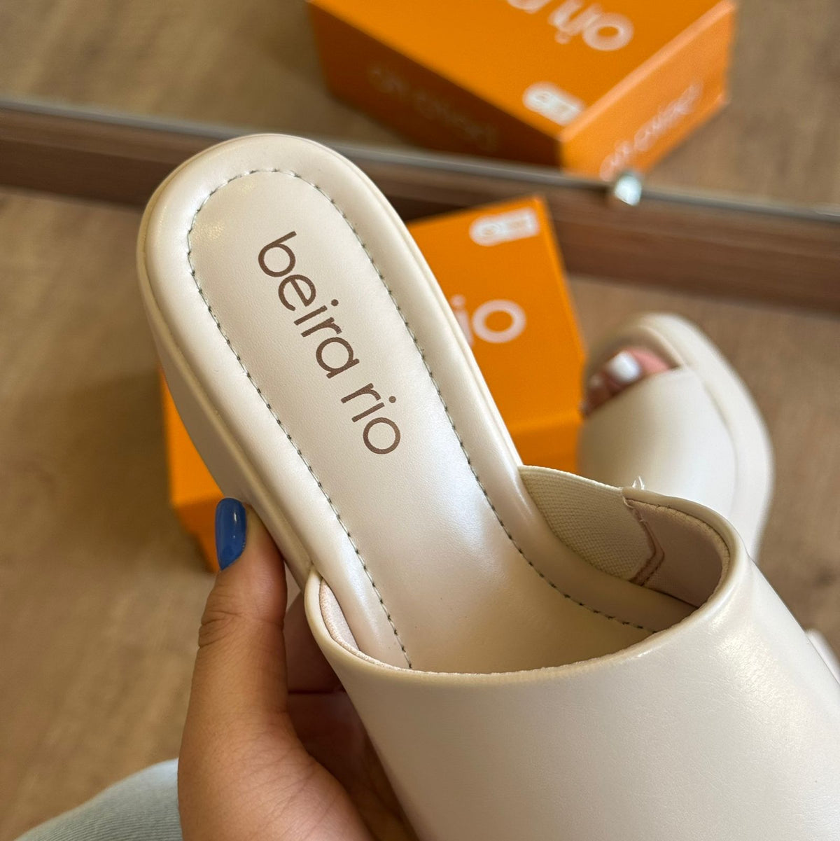 Tamanco Beira Rio Estilo Minimalista 8517.208