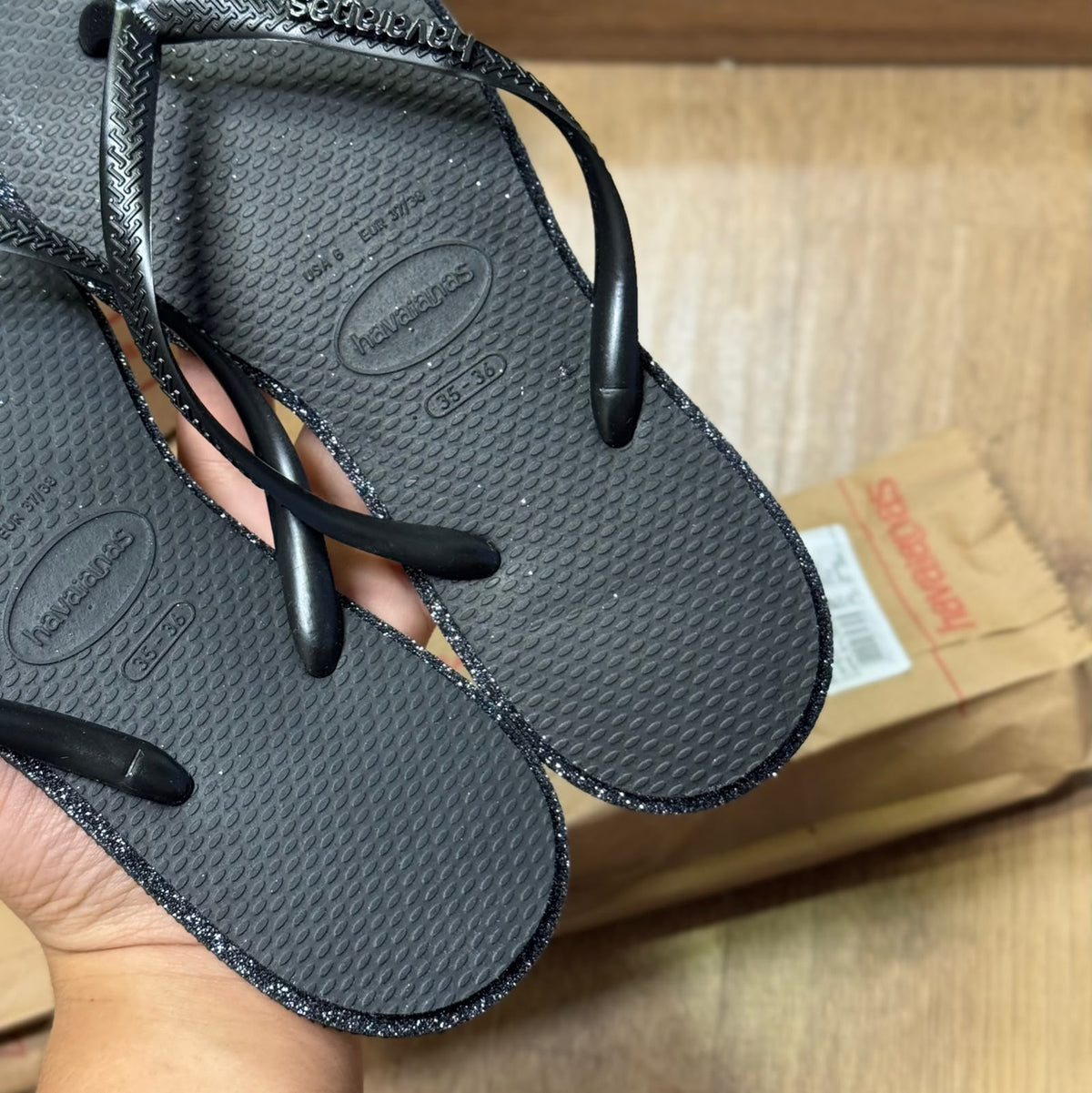 Havaianas Slim Point Glitter