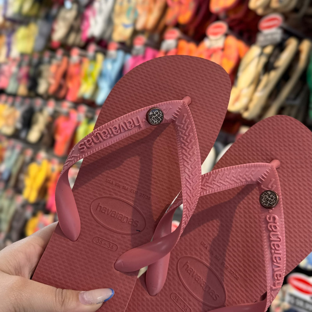 Havaianas Top + Pin Oncinha