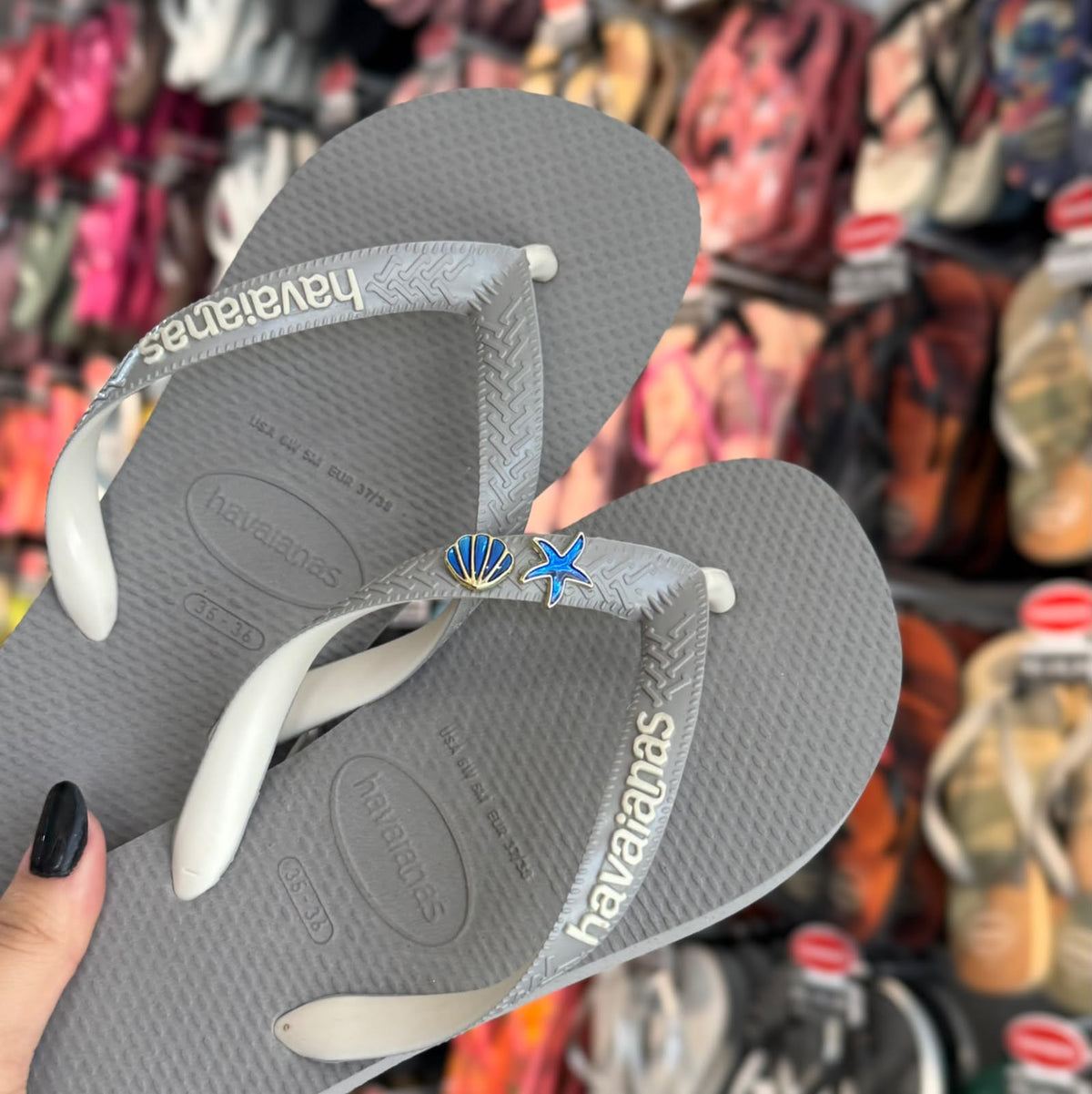 Havaianas Top Mix + Pin Estrela do Mar E Concha