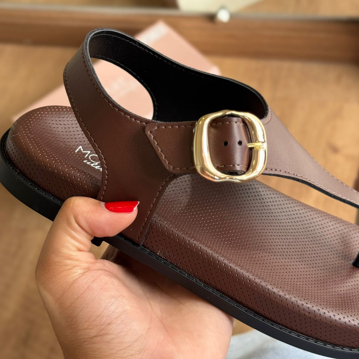 Sandália Modare Fivela Dourado 7223.102