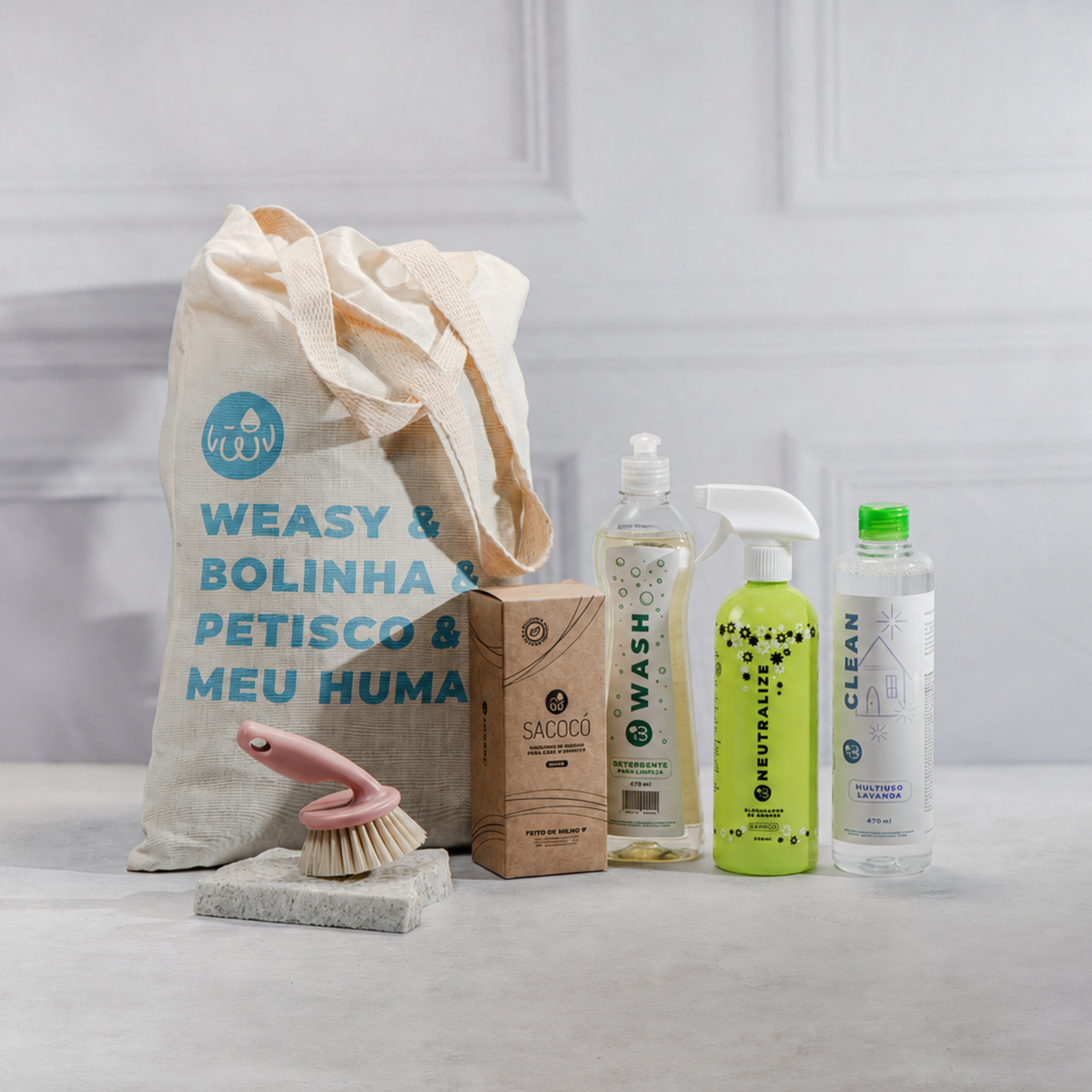 Kit Limpeza Para Weasy cão