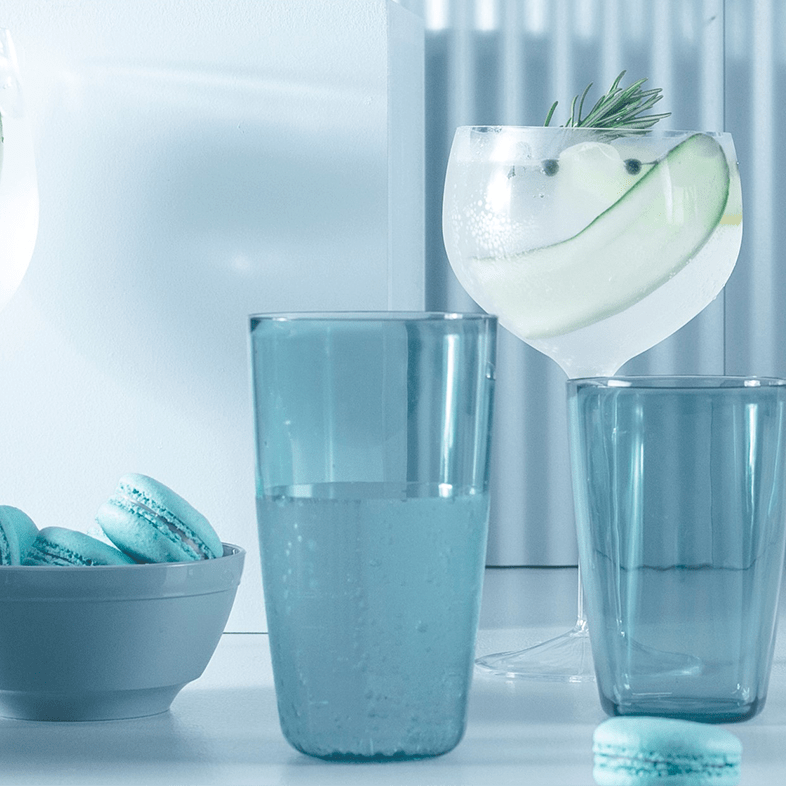 Copo plástico luna vitra Ou 360ml Linha Servir - Ou