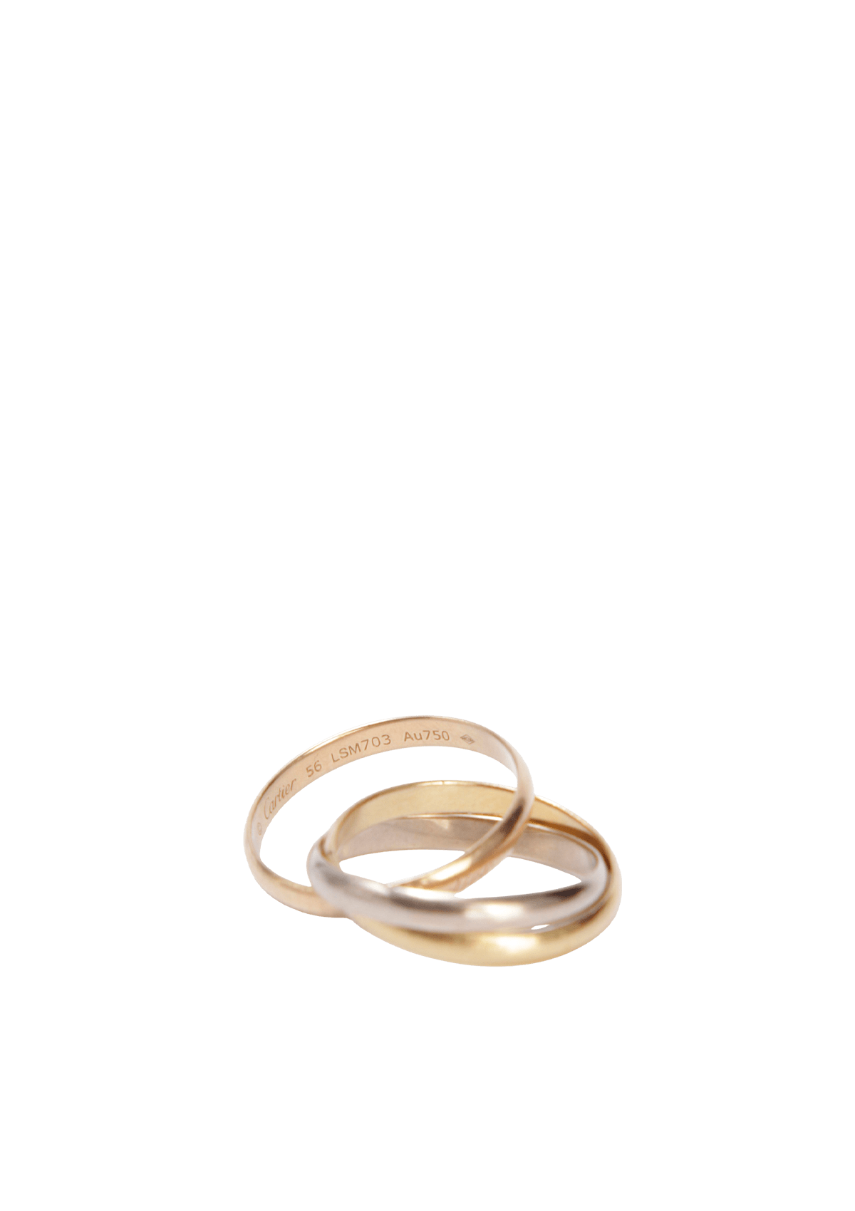 TRINITY 18K RING
