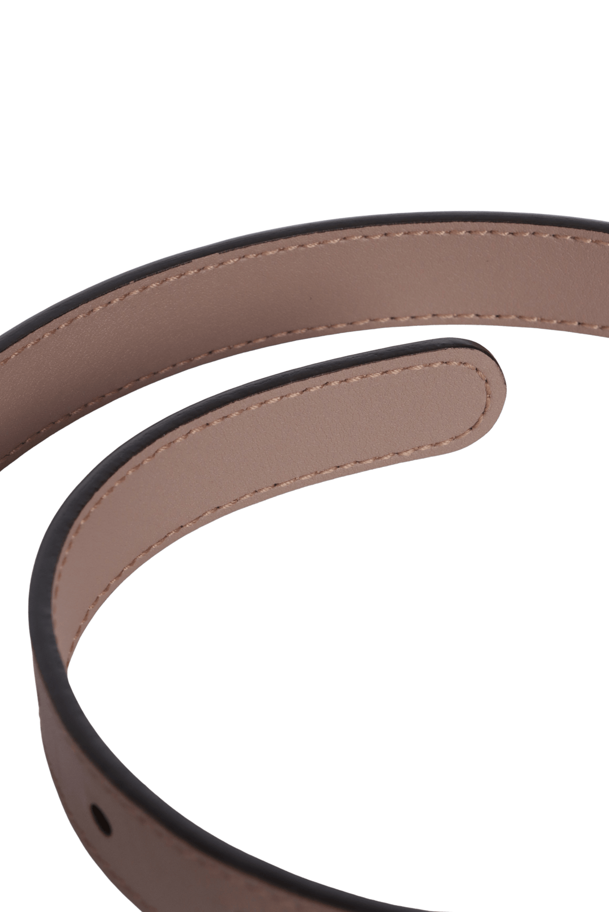 DOUBLE G LOGO THIN BELT 85