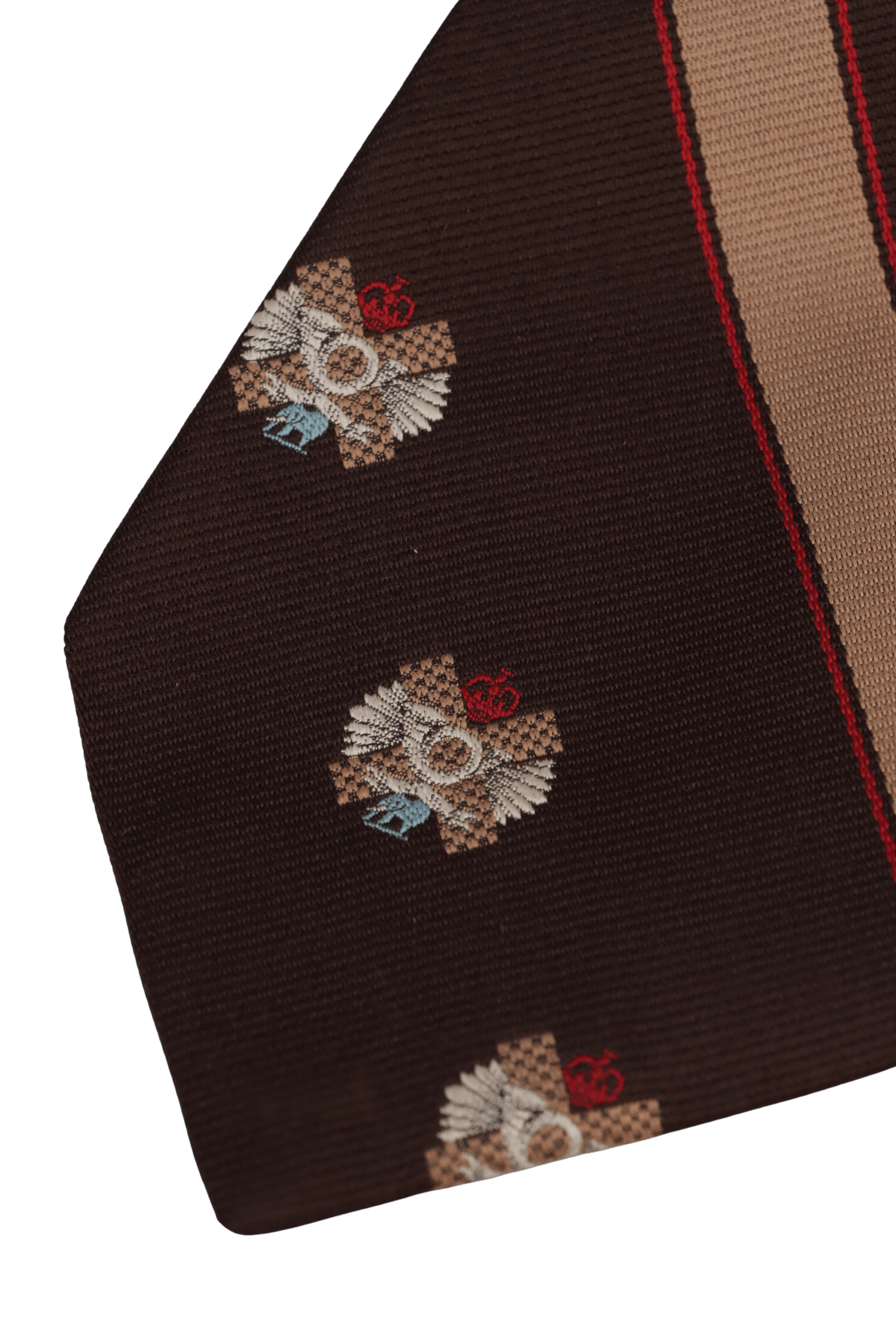VINTAGE PRINTED SILK TIE