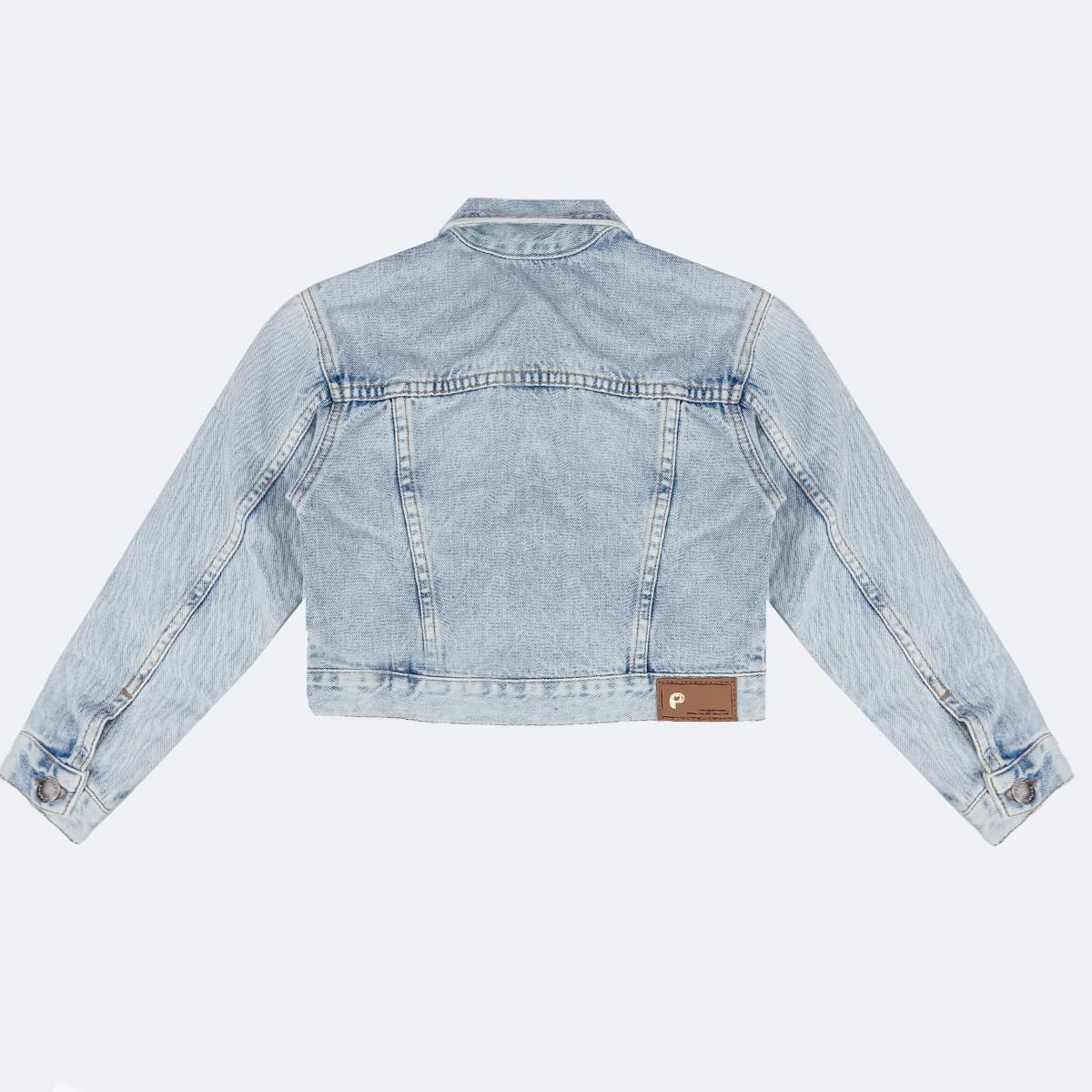 Jaqueta Jeans Infantil Feminina Pampili