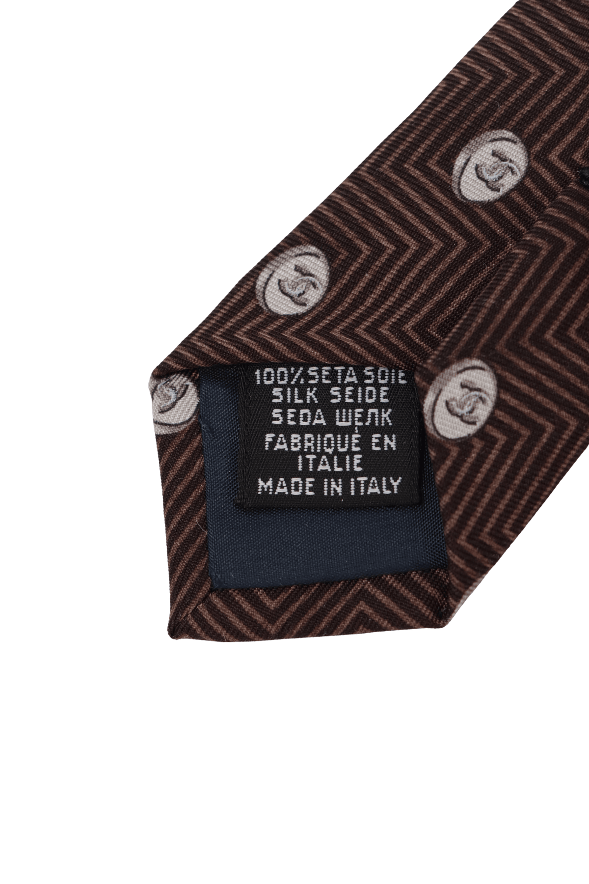 PRINTED SILK TIE