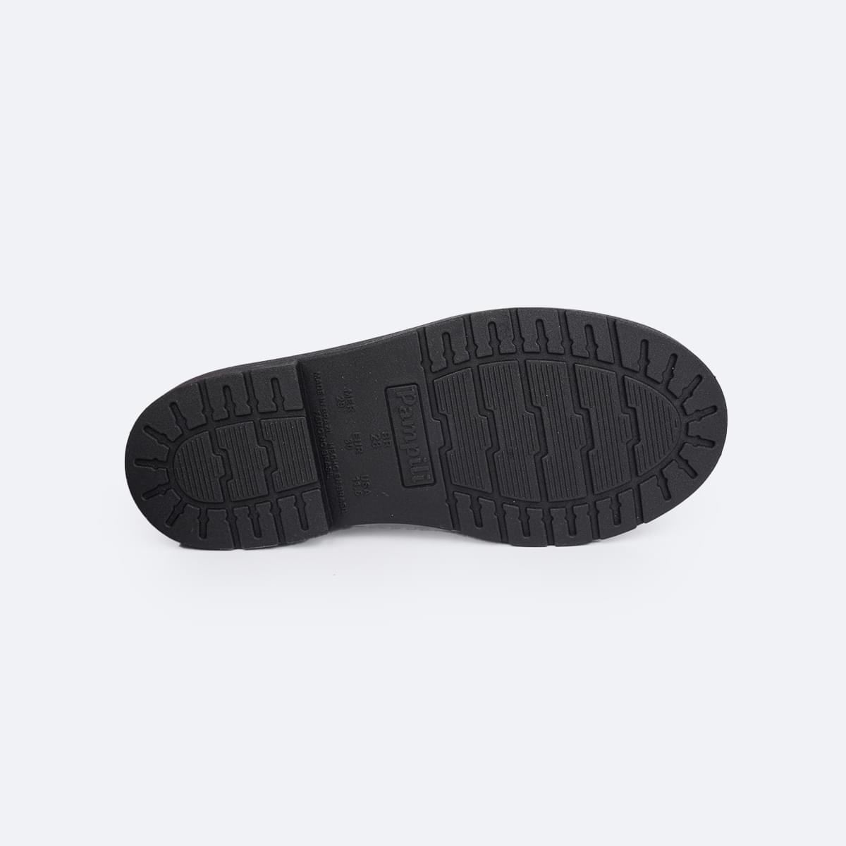Sapato Infantil Pampili Tifany Mocassim Glitter Preto
