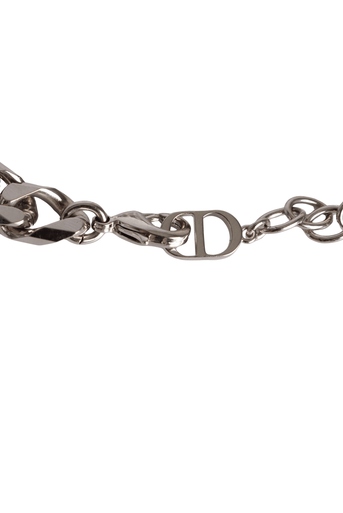 DIOR ITALIC CHAIN LINK BRACELET