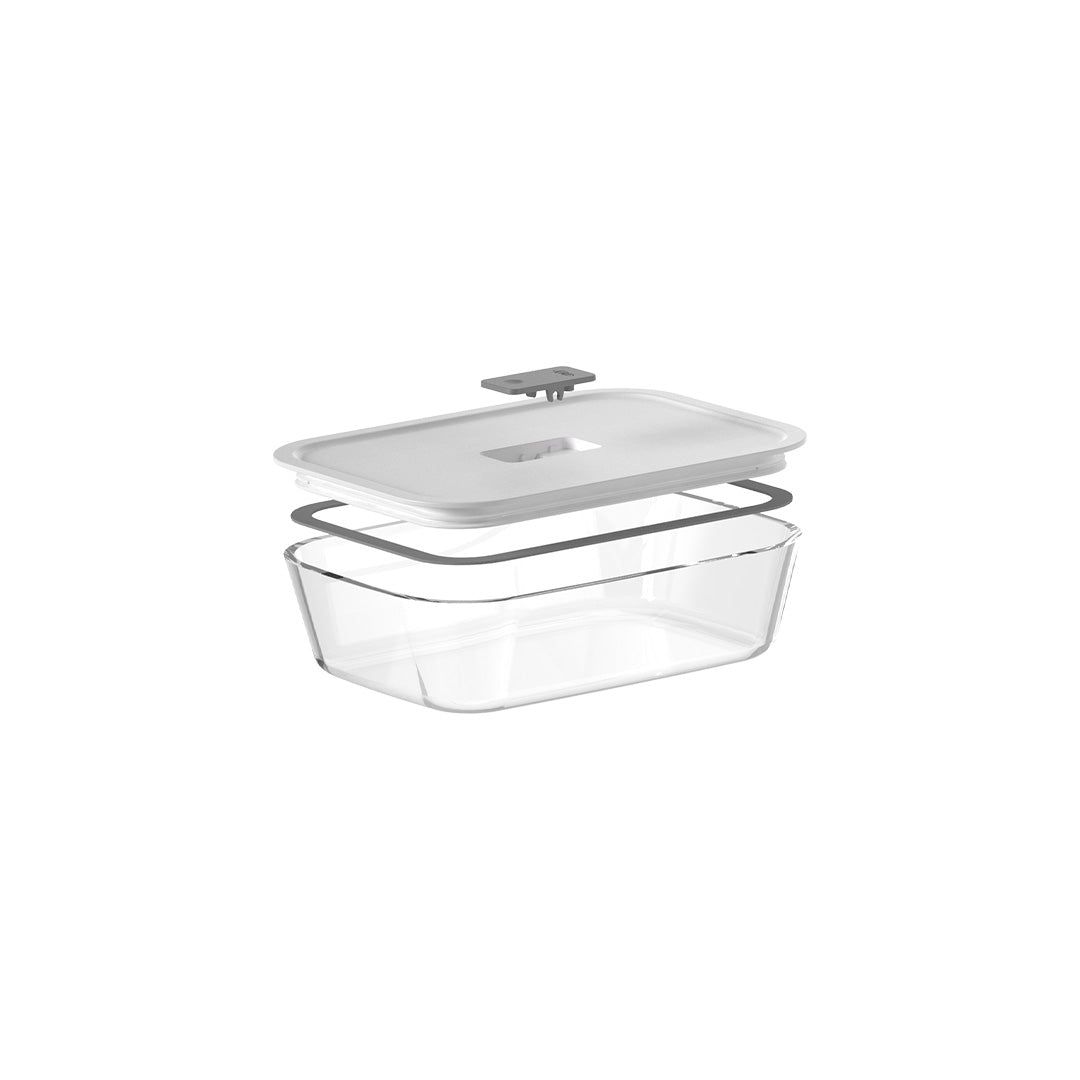 Kit de Potes de Vidro Herméticos Ou 2 Peças Linha Fresh Lock - Ou
